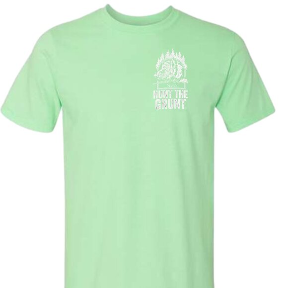 Hunt The Grunt Hog Hunting T Shirt - Picture 3 of 10